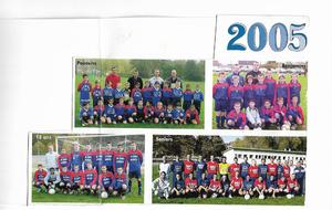 Quelques équipes en 2005
